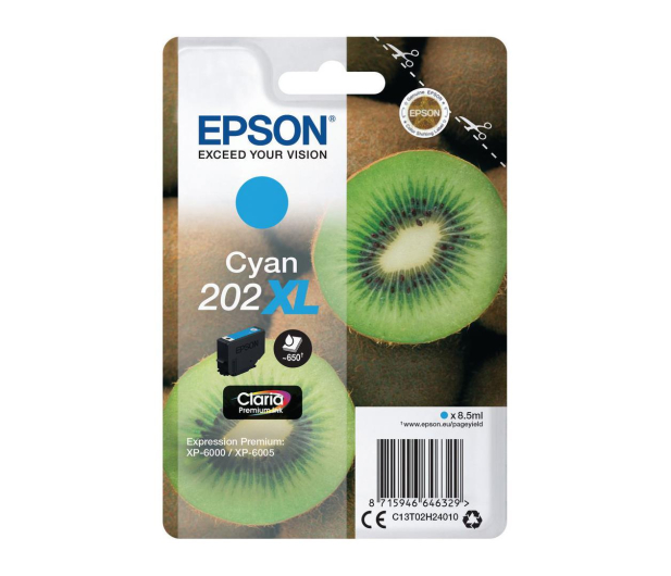 Epson 202XL Cyan 8,5ml - 464302 - zdjęcie